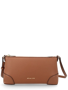 Logo-Lettering Small Zipped Crossbody Bag