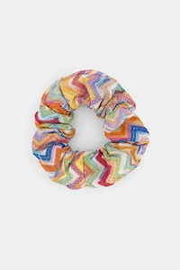 Missoni Kids Zigzag-Pattern Crinkled Scrunchie