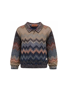 Missoni Kids Zigzag Patterned Shirt