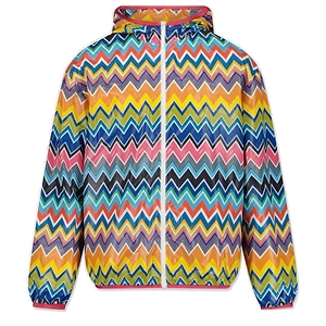 Missoni Kids Zigzag-Print Zipped Jacket