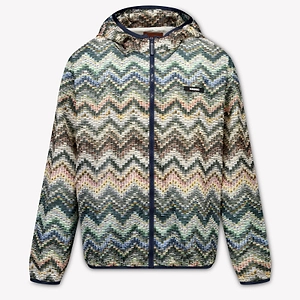 Missoni Kids Zigzag Print Hooded Jacket