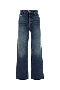 Miu Miu Faded Wide-Leg Jeans