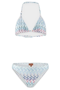 Missoni Kids Zigzag Triangle Bikini
