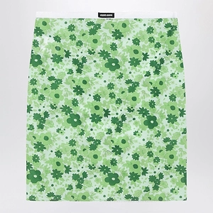 Miu Miu Floral Print Skirt