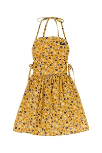 Miu Miu Floral-Printed Poplin Dress