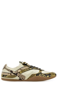 Miu Miu Gymnasium Lace-Up Sneakers