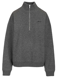 Miu Miu Half-Zipped Jumper