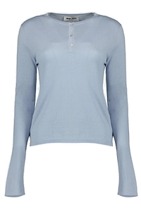 Miu Miu Henley Crewneck Jumper