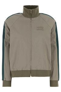Miu Miu High-Neck Zipped Jacket