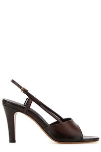 Miu Miu High-Heeled Slingback Sandals