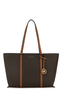 Michael Michael Kors Temple Large Signature Logo Tote Bag