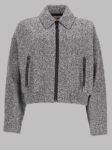 Michael Michael Kors Textured Zip-Up Coat