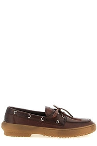 Miu Miu Lace-Up Loafers