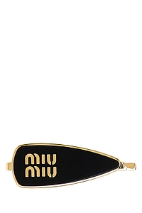 Miu Miu Logo-Detailed Hair Clip