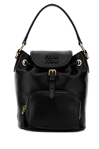 Miu Miu Logo-Detailed Mini Backpack