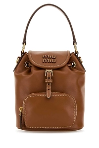 Miu Miu Logo-Detailed Mini Backpack