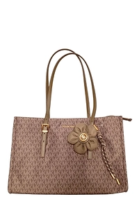 Michael Michael Kors Zadie Printed Logo Medium Tote Bag