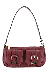 Zoe Buckle Detailed Small Shoulder Bag