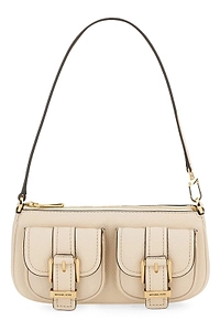 Zoe Buckle Detailed Shoulder Bag
