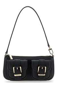 Zoe Buckle Detailed Shoulder Bag