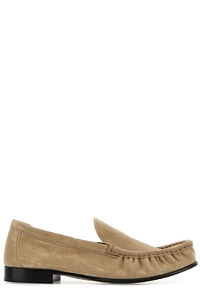 Miu Miu Logo-Embossed Loafers