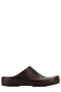 Miu Miu Logo-Embossed Mules