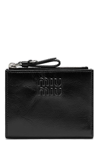 Miu Miu Logo-Embossed Zipped Wallet
