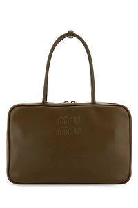 Miu Miu Logo-Embossed Zipped Handbag