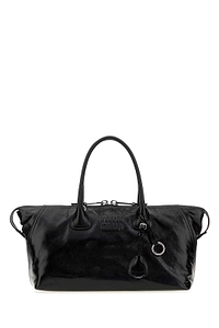 Miu Miu Logo-Embossed Zipped Tote Bag