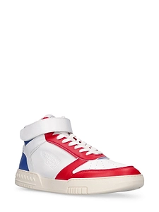 Missoni Velcro Strap High-Top Sneakers