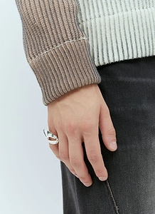 Milko Boyarov Twisted Drop Ring