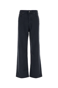 Miu Miu Logo-Embroidered Denim Jeans