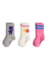 Mini Rodini Alien 3-Pack Socks