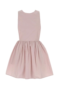 Miu Miu Logo-Embroidered Sleeveless Dress