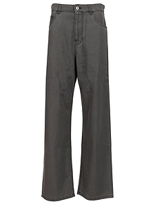 Miu Miu Logo-Embroidered Straight-Leg Jeans