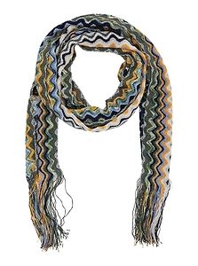 Missoni Zigzag Fringed Scarf