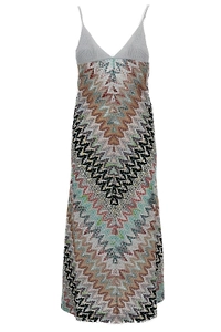 Missoni Zigzag Lamé Midi Dress