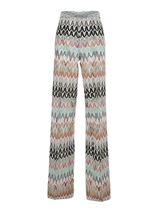 Missoni Zigzag Knitted Trousers