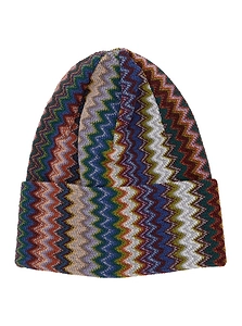 Missoni Zigzag Knitted Beanie