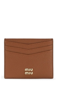 Miu Miu Logo-Lettering Card Case