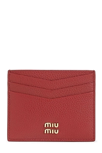 Miu Miu Logo-Lettering Card Case