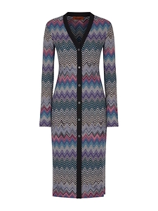 Missoni Zigzag Long Cardigan