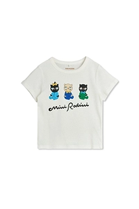 Mini Rodini Cat Print T-Shirt