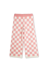 Mini Rodini Checked Wide-Leg Pants