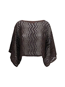 Missoni Zigzag Mesh Top