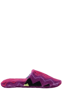 Missoni Home Zigzag Patterned Slip-On Slippers