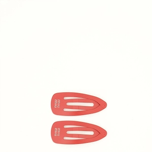 Miu Miu Logo Perforated Hair Clip