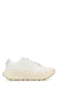 Miu Miu Logo-Printed Lace-Up Sneakers