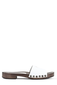 Miu Miu Logo-Printed Slides
