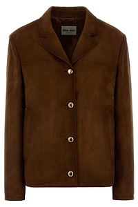 Miu Miu Long-Sleeved Button-Up Jacket